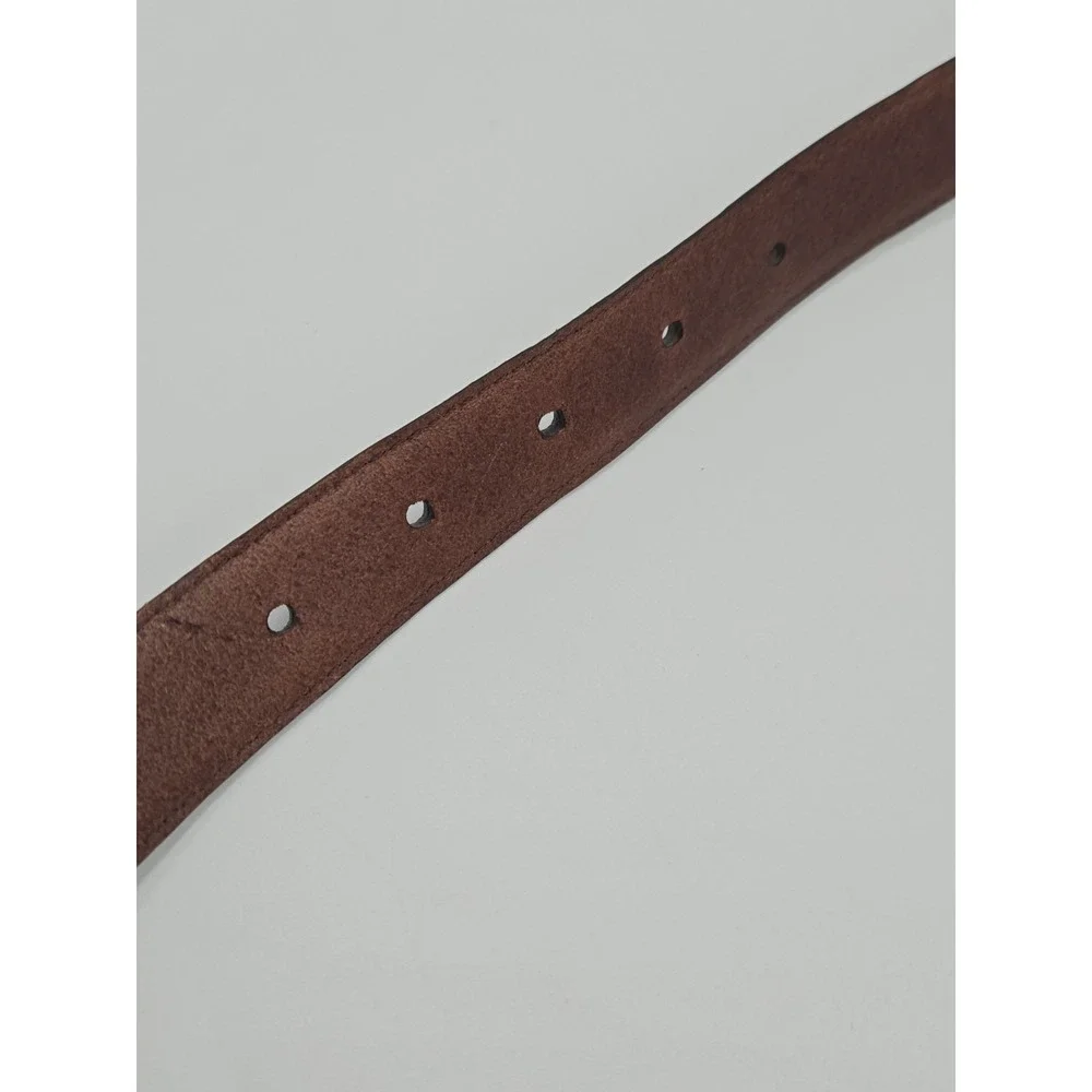 FOSSIL Brown Genuine Leather Belt Size M BT768120002 31